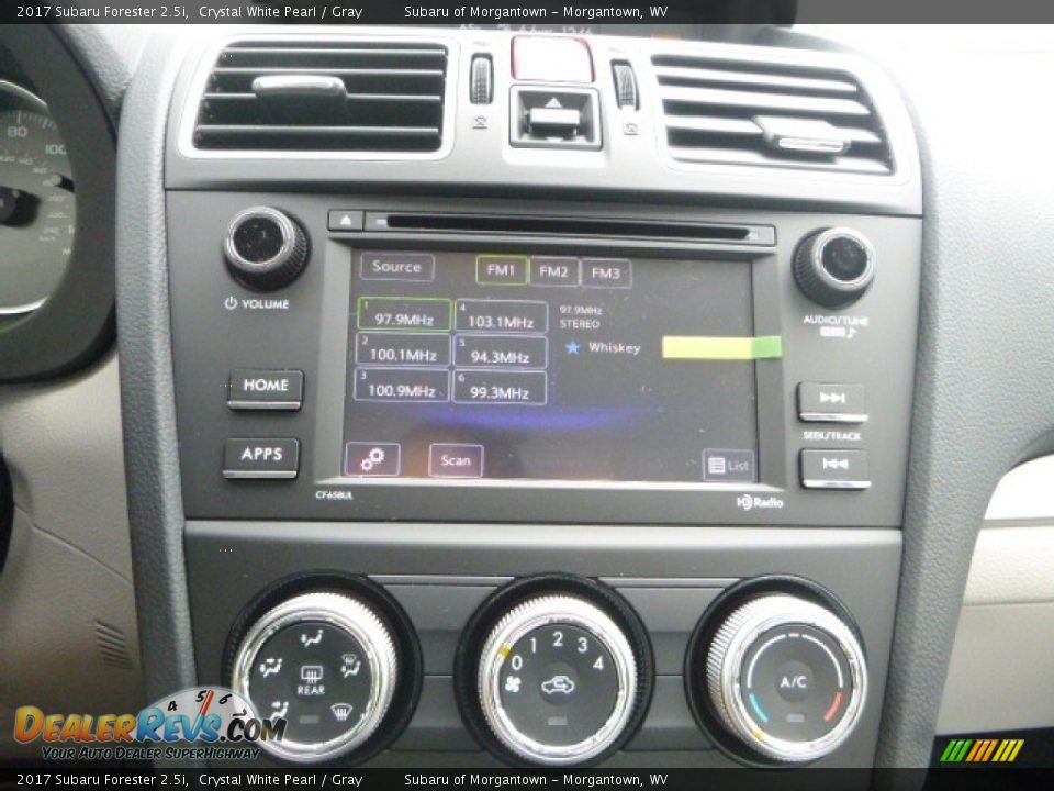 2017 Subaru Forester 2.5i Crystal White Pearl / Gray Photo #16