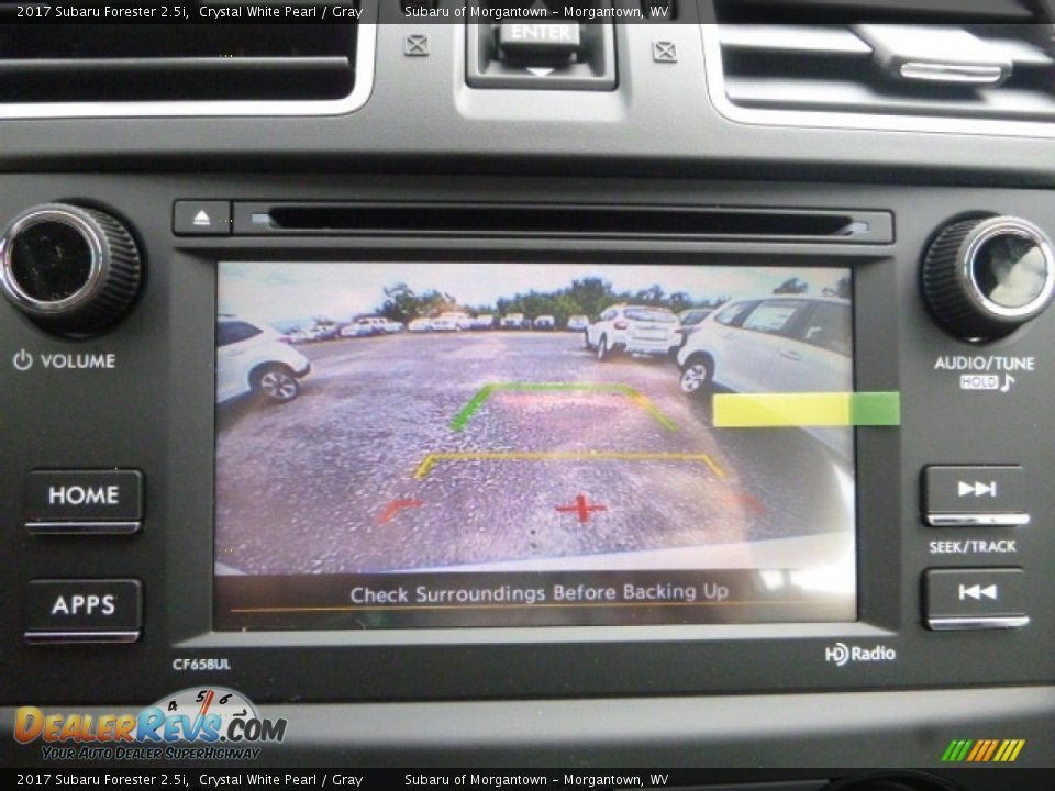 2017 Subaru Forester 2.5i Crystal White Pearl / Gray Photo #17