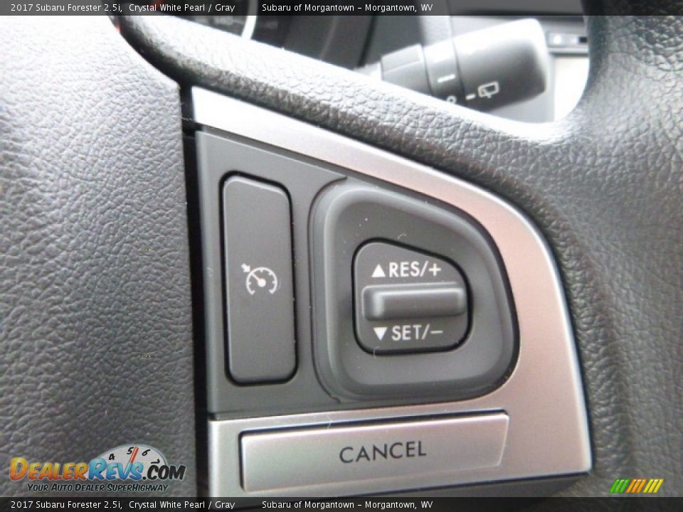 2017 Subaru Forester 2.5i Crystal White Pearl / Gray Photo #19