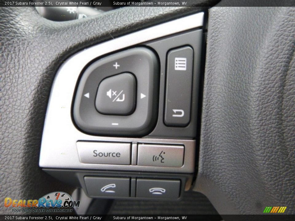 2017 Subaru Forester 2.5i Crystal White Pearl / Gray Photo #20