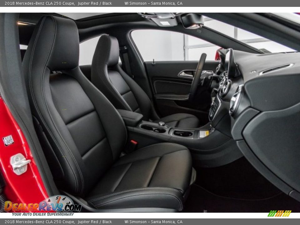 2018 Mercedes-Benz CLA 250 Coupe Jupiter Red / Black Photo #2