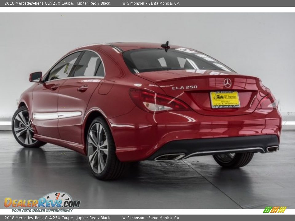 2018 Mercedes-Benz CLA 250 Coupe Jupiter Red / Black Photo #3