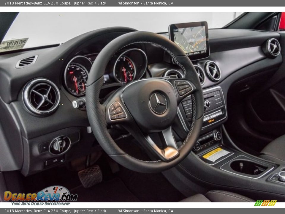 Dashboard of 2018 Mercedes-Benz CLA 250 Coupe Photo #6