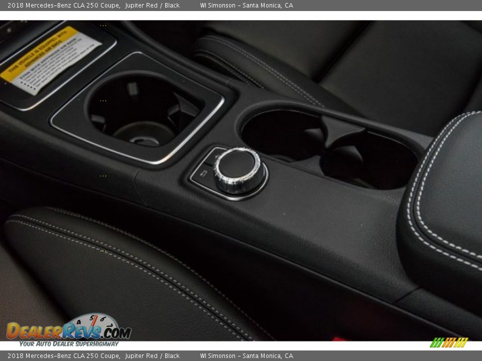 2018 Mercedes-Benz CLA 250 Coupe Jupiter Red / Black Photo #7