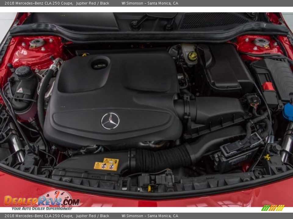 2018 Mercedes-Benz CLA 250 Coupe 2.0 Liter Twin-Turbocharged DOHC 16-Valve VVT 4 Cylinder Engine Photo #8