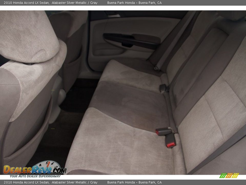 2010 Honda Accord LX Sedan Alabaster Silver Metallic / Gray Photo #4