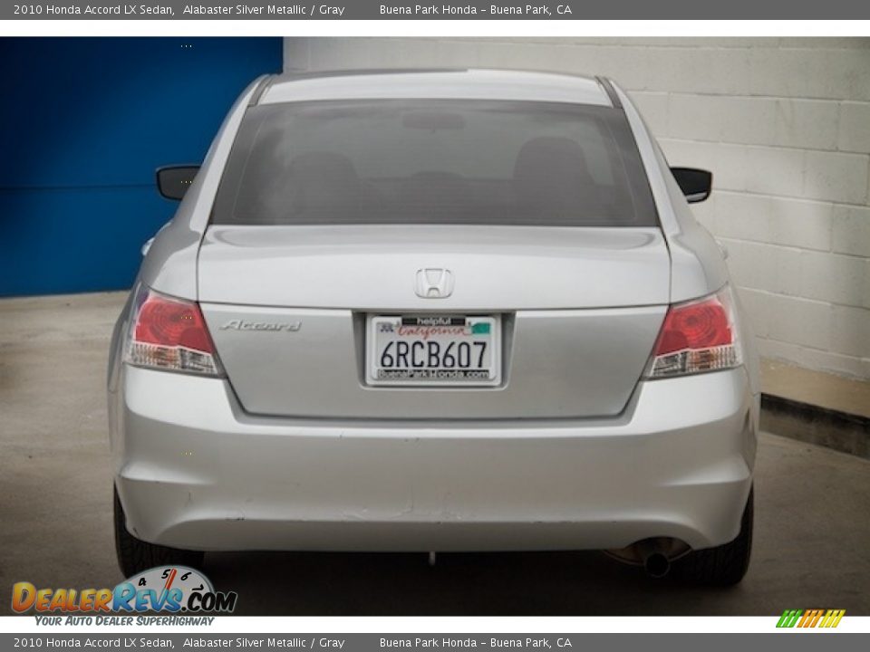 2010 Honda Accord LX Sedan Alabaster Silver Metallic / Gray Photo #9