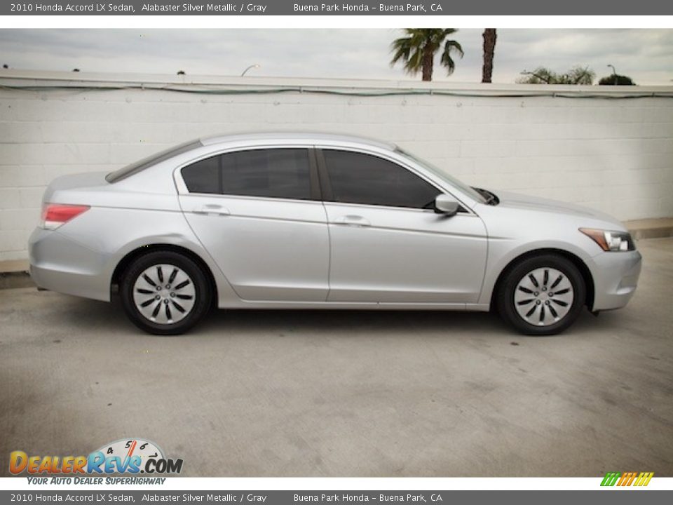 2010 Honda Accord LX Sedan Alabaster Silver Metallic / Gray Photo #10