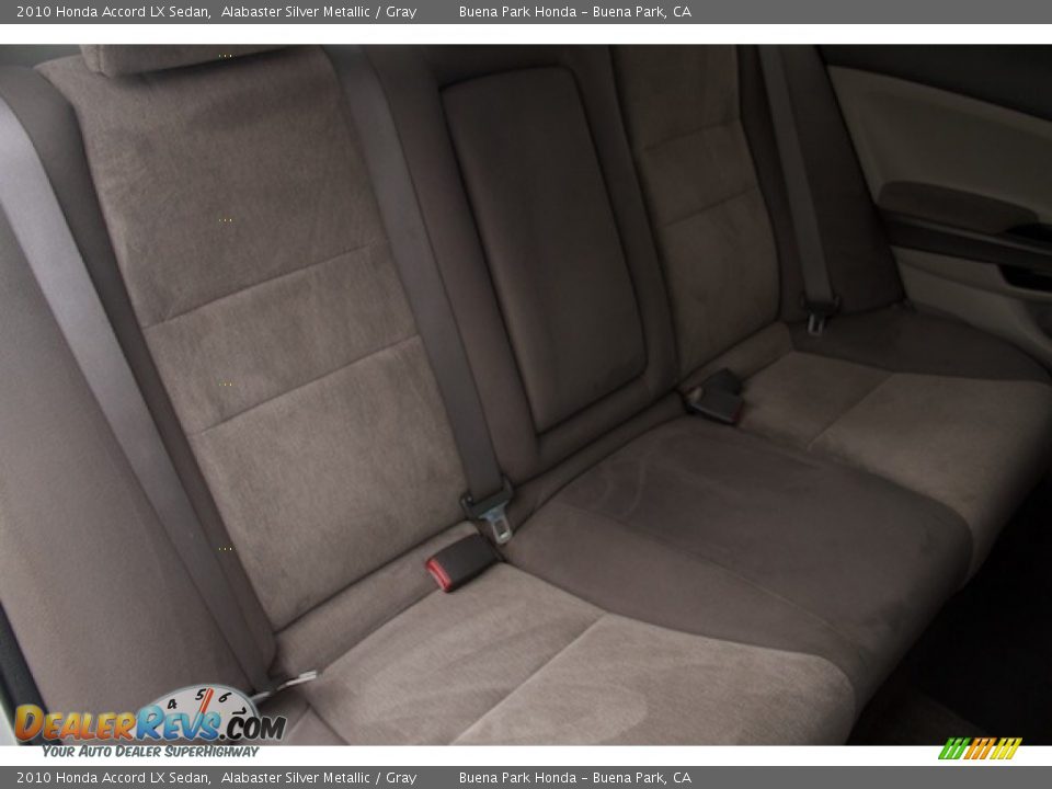 2010 Honda Accord LX Sedan Alabaster Silver Metallic / Gray Photo #15