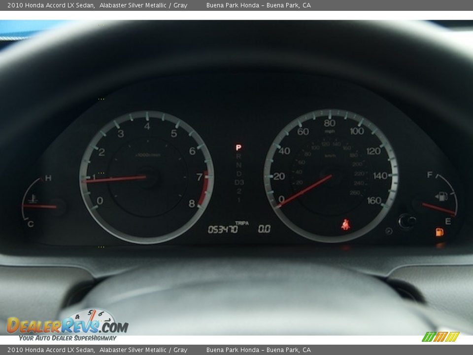 2010 Honda Accord LX Sedan Alabaster Silver Metallic / Gray Photo #18