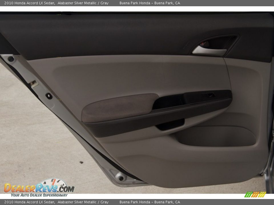 2010 Honda Accord LX Sedan Alabaster Silver Metallic / Gray Photo #20