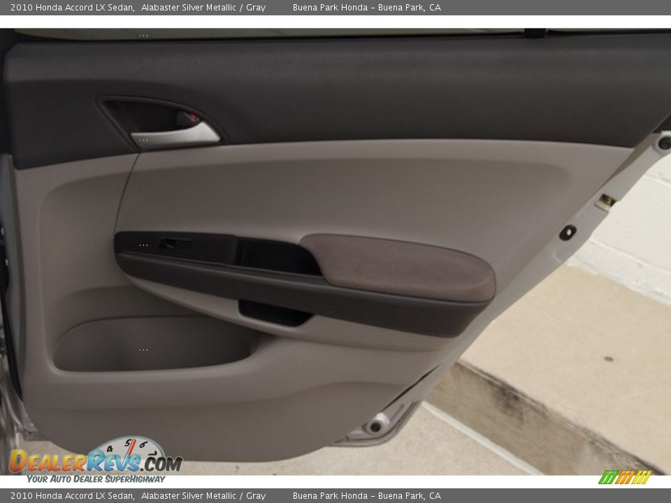 2010 Honda Accord LX Sedan Alabaster Silver Metallic / Gray Photo #21