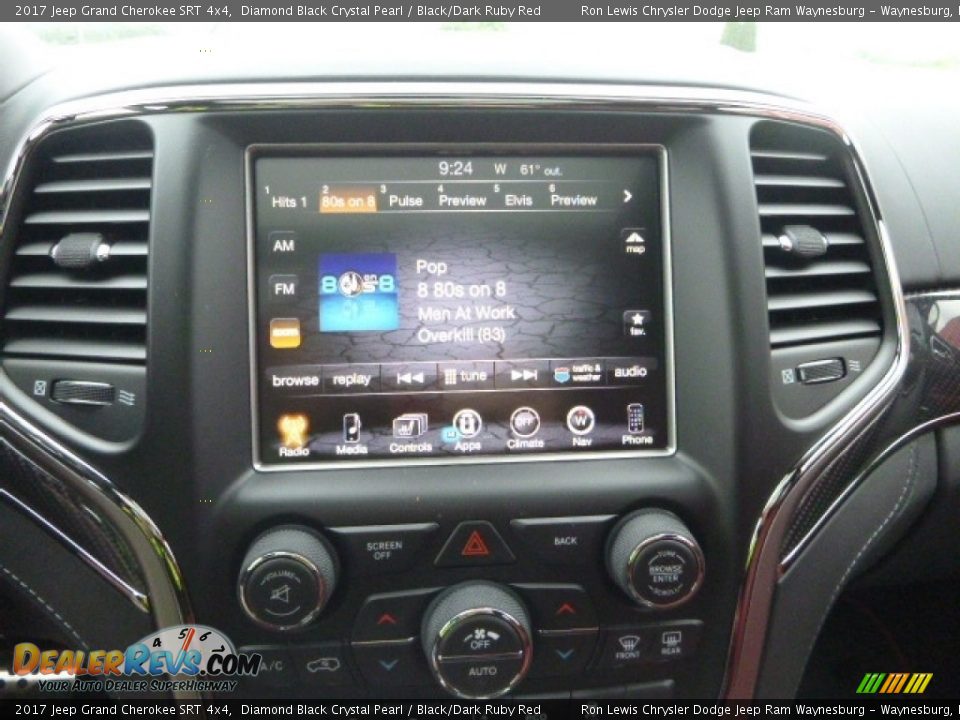 Controls of 2017 Jeep Grand Cherokee SRT 4x4 Photo #18