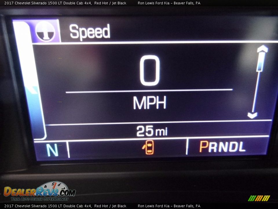 2017 Chevrolet Silverado 1500 LT Double Cab 4x4 Red Hot / Jet Black Photo #20