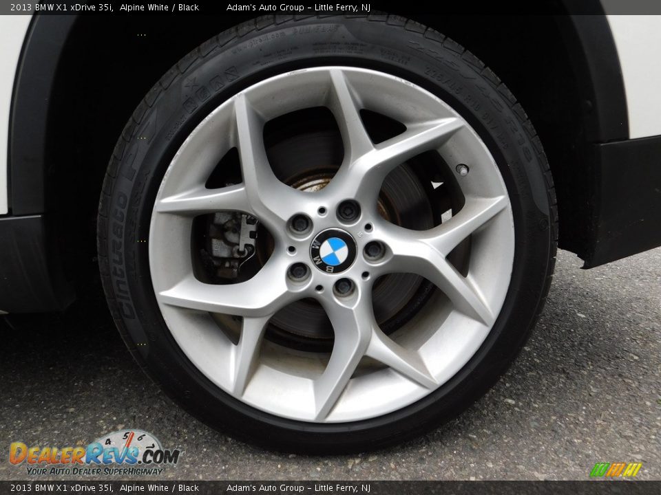 2013 BMW X1 xDrive 35i Alpine White / Black Photo #9