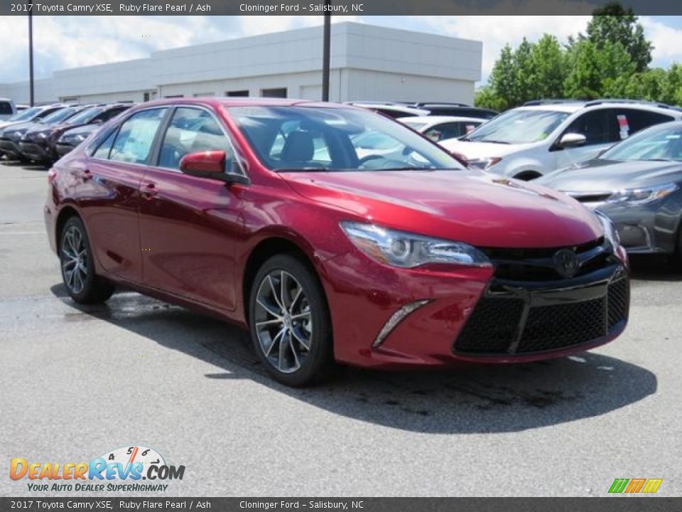 2017 Toyota Camry XSE Ruby Flare Pearl / Ash Photo #1