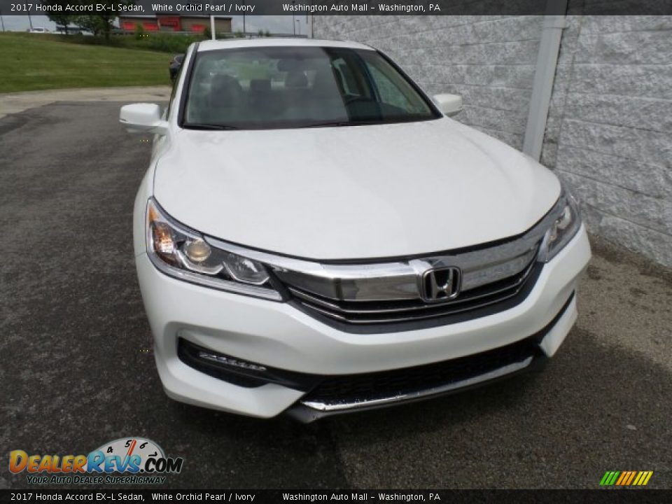 2017 Honda Accord EX-L Sedan White Orchid Pearl / Ivory Photo #4
