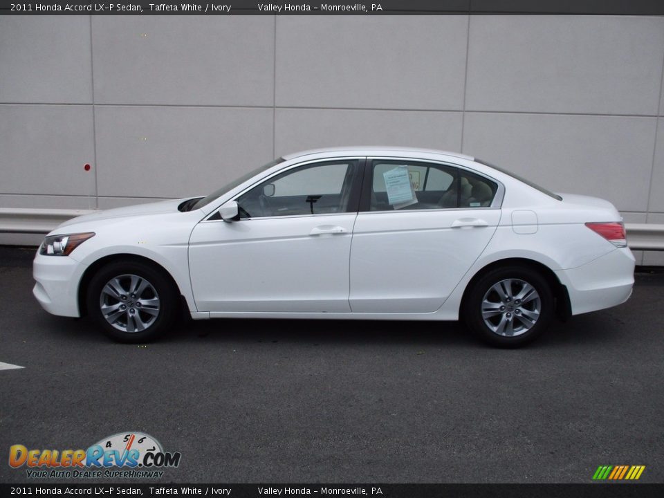 2011 Honda Accord LX-P Sedan Taffeta White / Ivory Photo #2