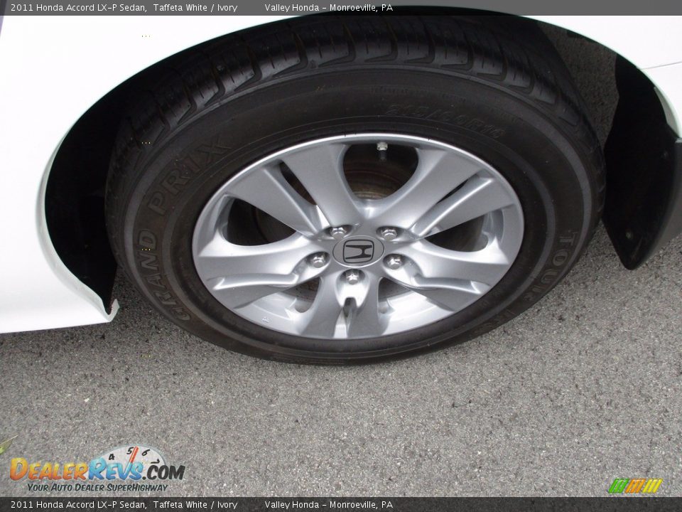 2011 Honda Accord LX-P Sedan Taffeta White / Ivory Photo #3