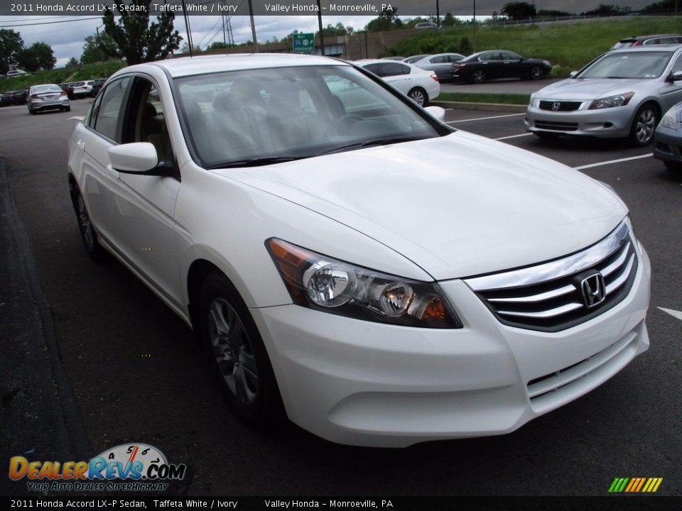 2011 Honda Accord LX-P Sedan Taffeta White / Ivory Photo #7