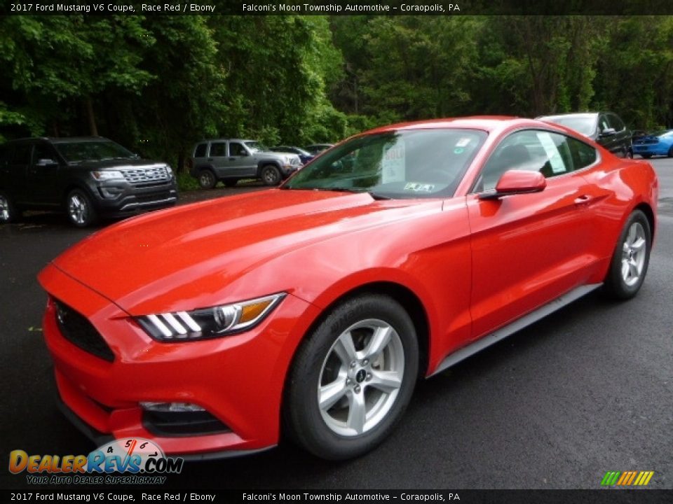 2017 Ford Mustang V6 Coupe Race Red / Ebony Photo #5