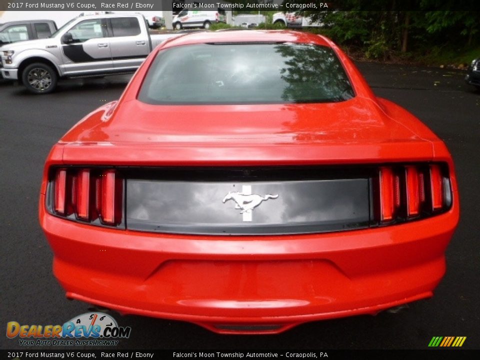 2017 Ford Mustang V6 Coupe Race Red / Ebony Photo #6
