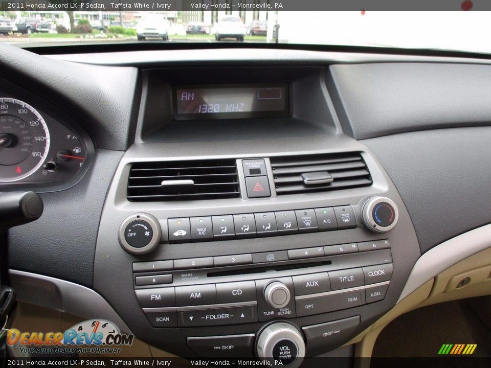 2011 Honda Accord LX-P Sedan Taffeta White / Ivory Photo #15