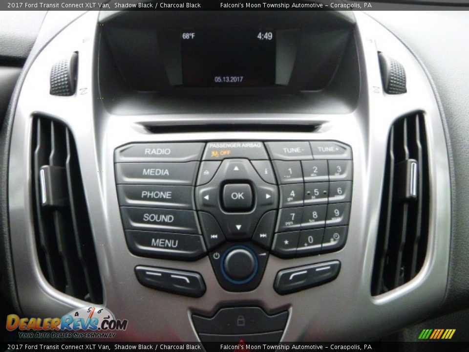 Controls of 2017 Ford Transit Connect XLT Van Photo #14