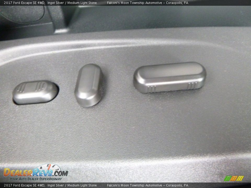 2017 Ford Escape SE 4WD Ingot Silver / Medium Light Stone Photo #13