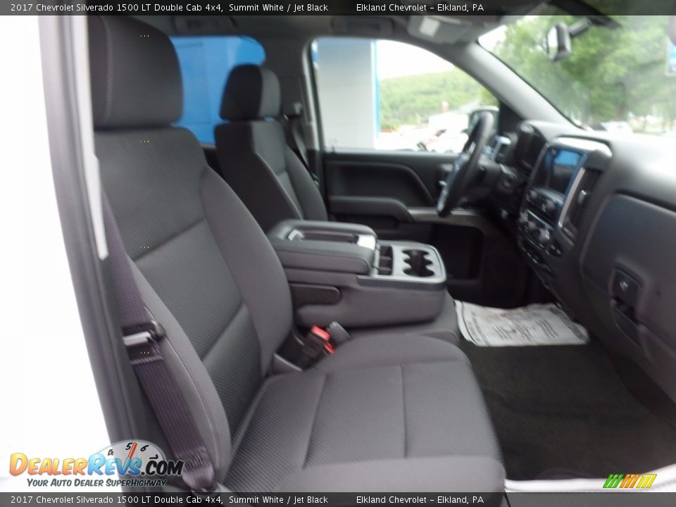 2017 Chevrolet Silverado 1500 LT Double Cab 4x4 Summit White / Jet Black Photo #13