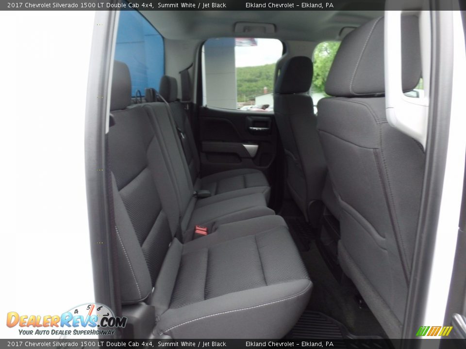 2017 Chevrolet Silverado 1500 LT Double Cab 4x4 Summit White / Jet Black Photo #16