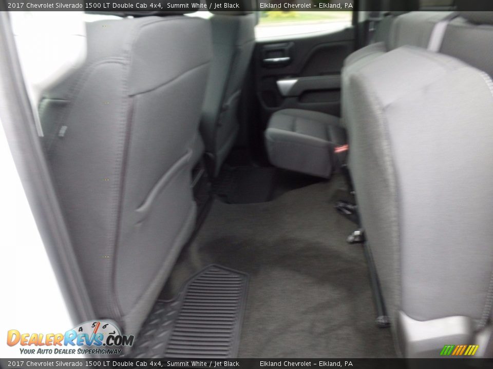 2017 Chevrolet Silverado 1500 LT Double Cab 4x4 Summit White / Jet Black Photo #19
