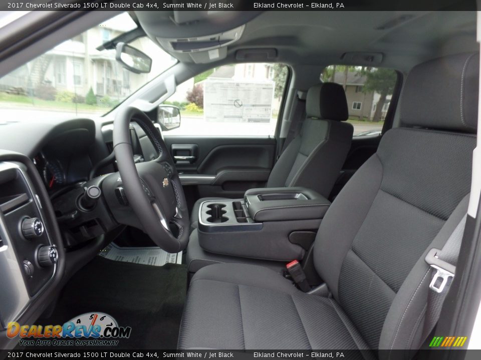 2017 Chevrolet Silverado 1500 LT Double Cab 4x4 Summit White / Jet Black Photo #20