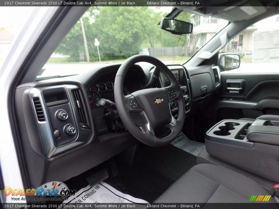 2017 Chevrolet Silverado 1500 LT Double Cab 4x4 Summit White / Jet Black Photo #21