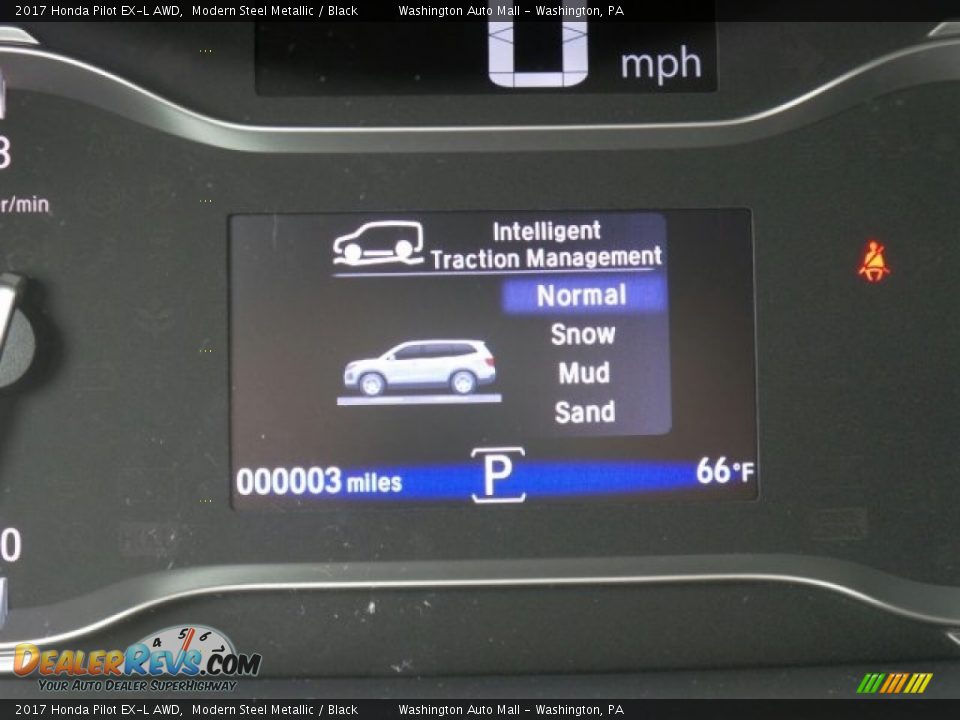 2017 Honda Pilot EX-L AWD Modern Steel Metallic / Black Photo #30