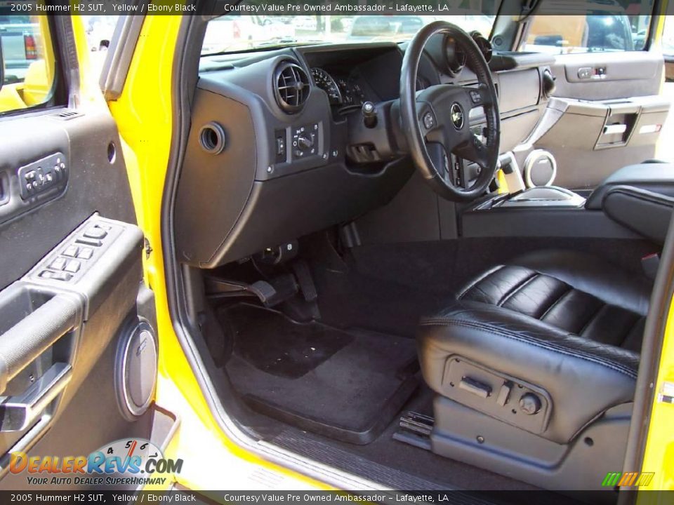 2005 Hummer H2 SUT Yellow / Ebony Black Photo #7