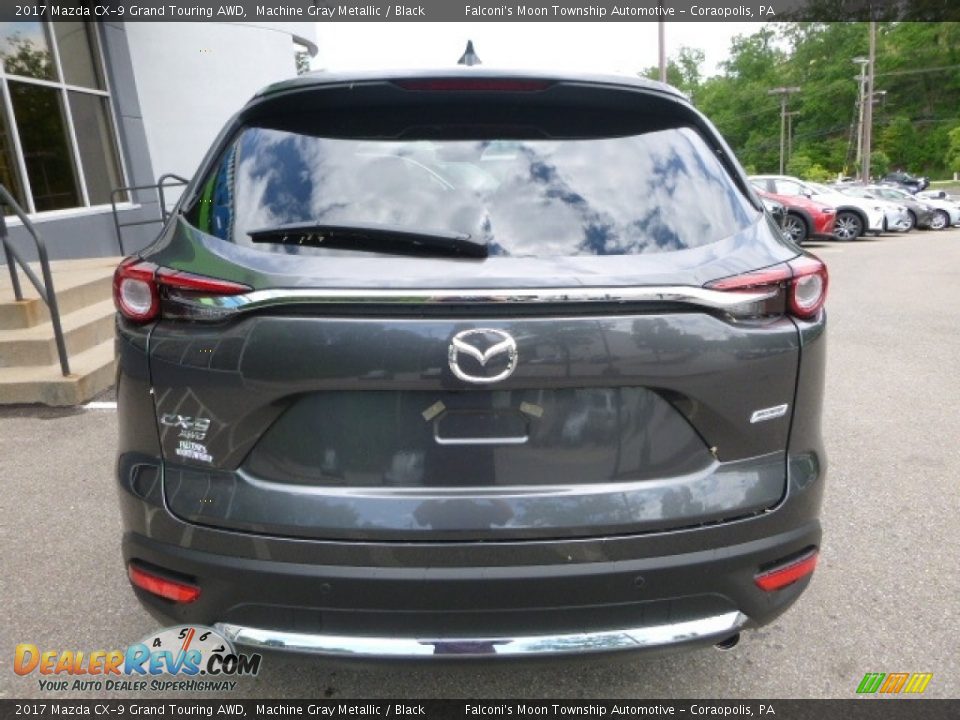 2017 Mazda CX-9 Grand Touring AWD Machine Gray Metallic / Black Photo #6