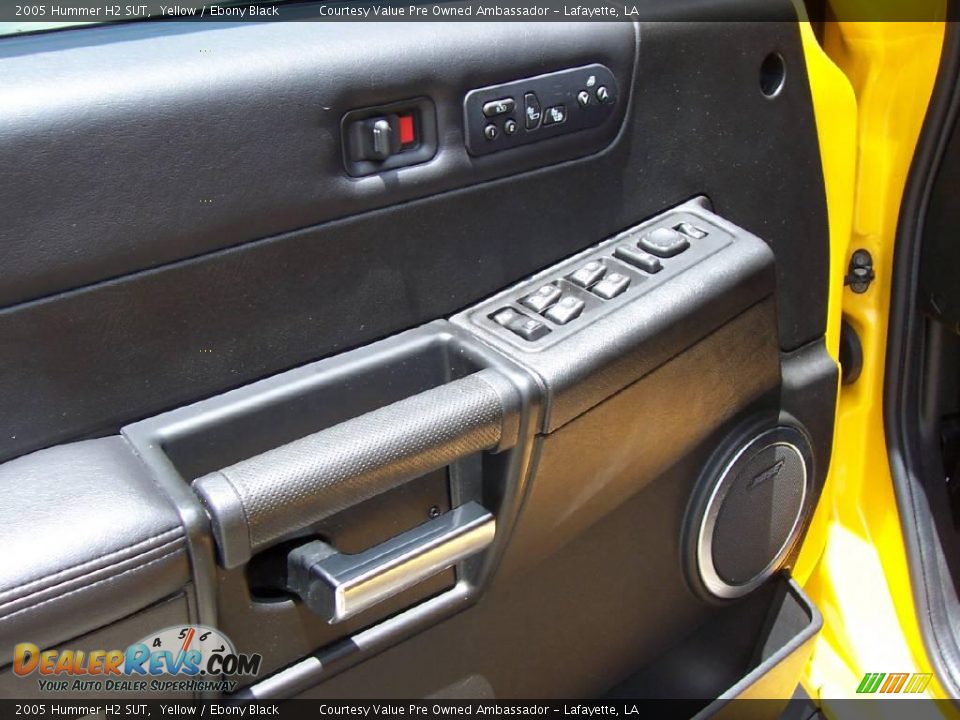 2005 Hummer H2 SUT Yellow / Ebony Black Photo #11