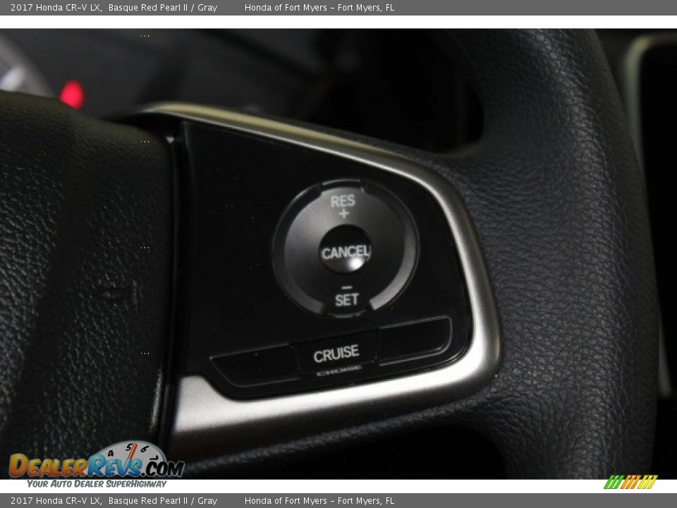 2017 Honda CR-V LX Basque Red Pearl II / Gray Photo #13