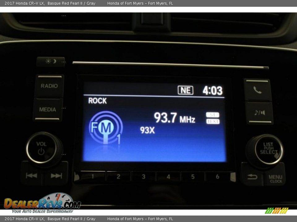 2017 Honda CR-V LX Basque Red Pearl II / Gray Photo #15