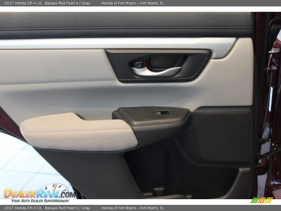 2017 Honda CR-V LX Basque Red Pearl II / Gray Photo #23