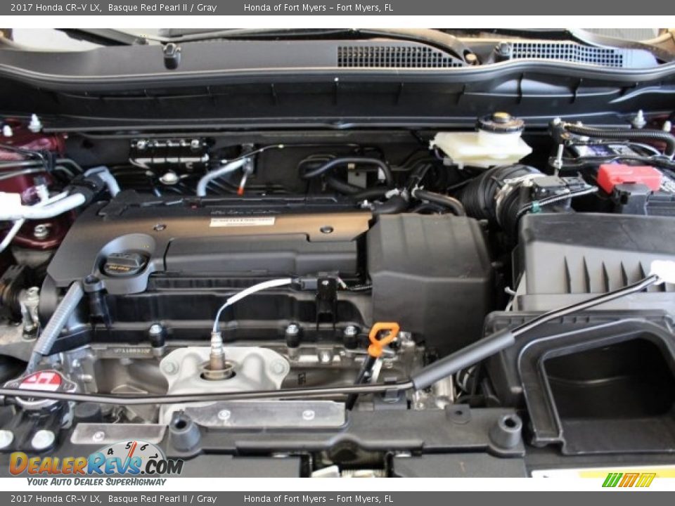 2017 Honda CR-V LX Basque Red Pearl II / Gray Photo #26