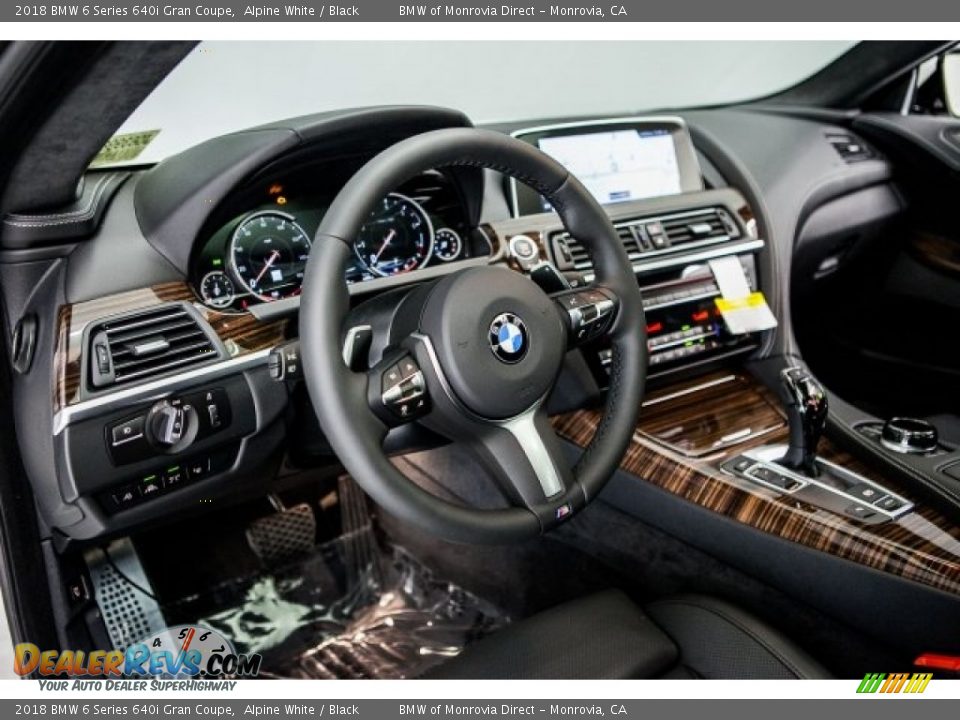 Dashboard of 2018 BMW 6 Series 640i Gran Coupe Photo #5