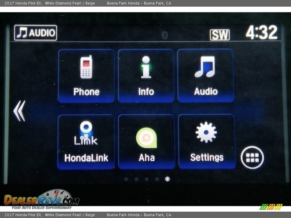 2017 Honda Pilot EX White Diamond Pearl / Beige Photo #17