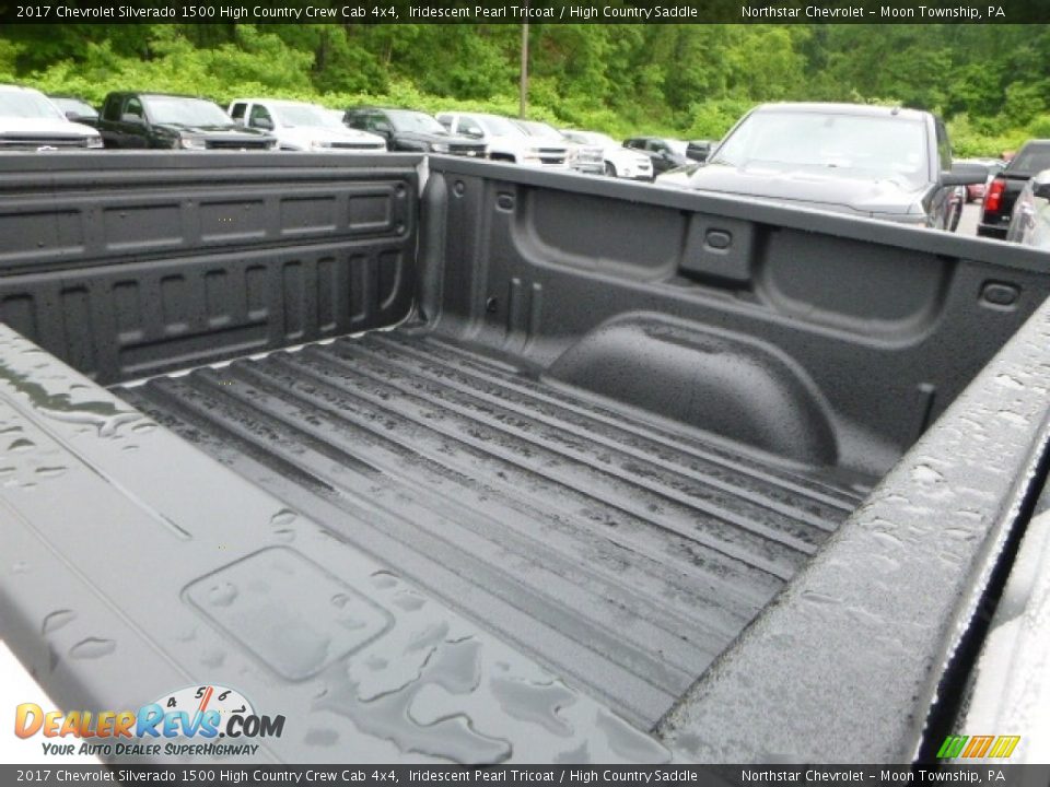 2017 Chevrolet Silverado 1500 High Country Crew Cab 4x4 Iridescent Pearl Tricoat / High Country Saddle Photo #11