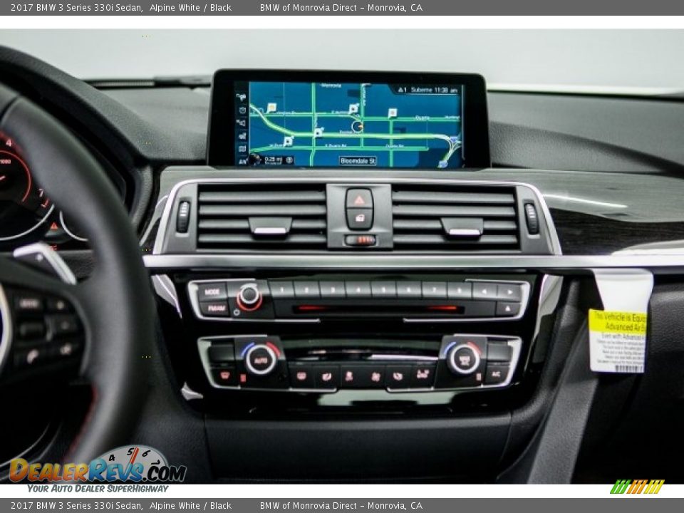 2017 BMW 3 Series 330i Sedan Alpine White / Black Photo #6