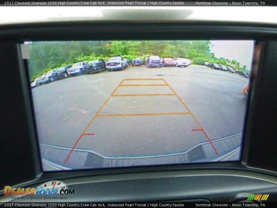 2017 Chevrolet Silverado 1500 High Country Crew Cab 4x4 Iridescent Pearl Tricoat / High Country Saddle Photo #20