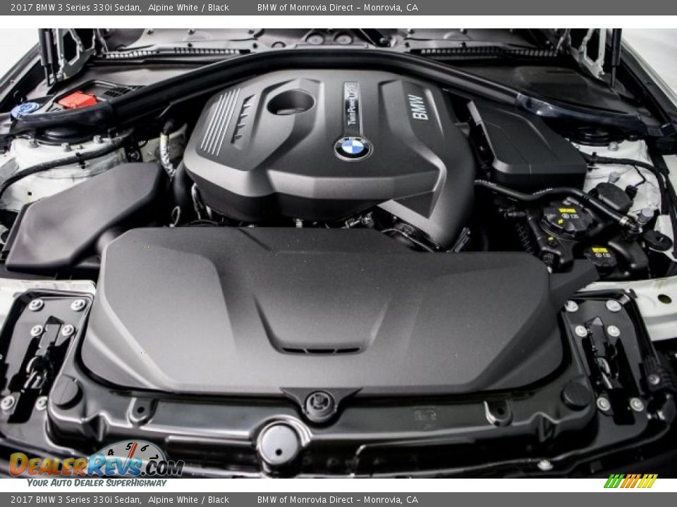 2017 BMW 3 Series 330i Sedan Alpine White / Black Photo #8