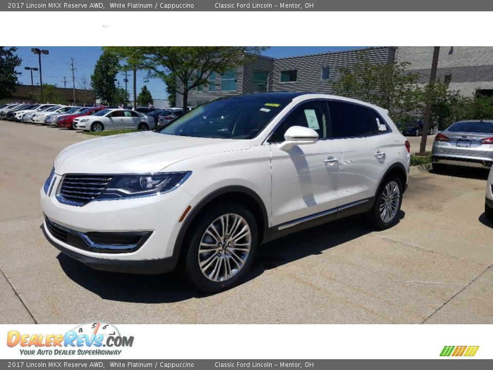 Front 3/4 View of 2017 Lincoln MKX Reserve AWD Photo #1