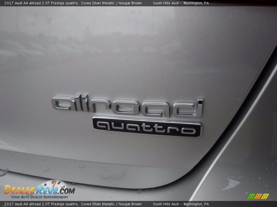 2017 Audi A4 allroad 2.0T Prestige quattro Cuvee Silver Metallic / Nougat Brown Photo #13